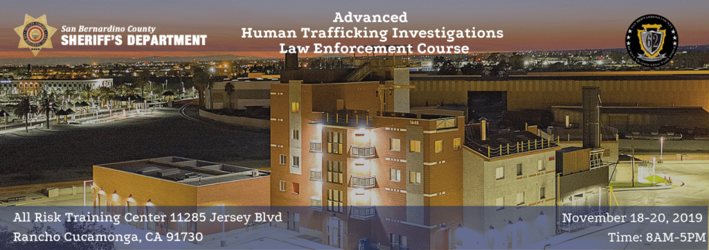 Advanced Human Trafficking Investigations Course